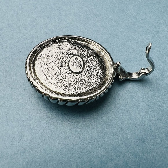 Kirk's Folly Crystal & Gold Tone Smiling Moon face Pendant - Picture 7 of 8